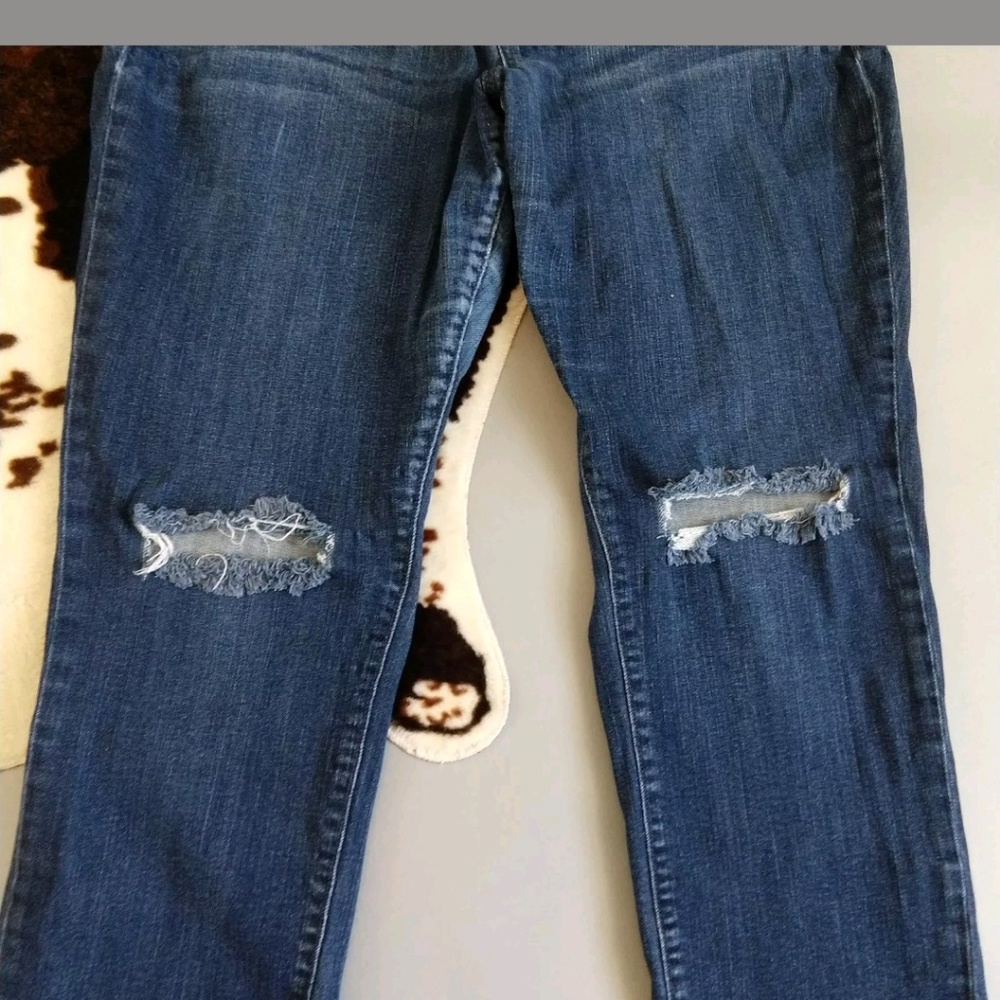 SOLD Torrid distressed skinny jeans, size 18 - Picture 6 of 8
